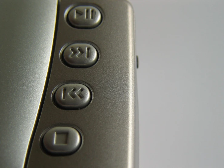 a closeup view of the ons on a remote control