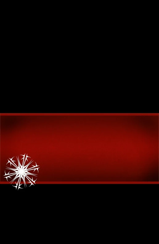 an artistic background of snowflakes in white on red