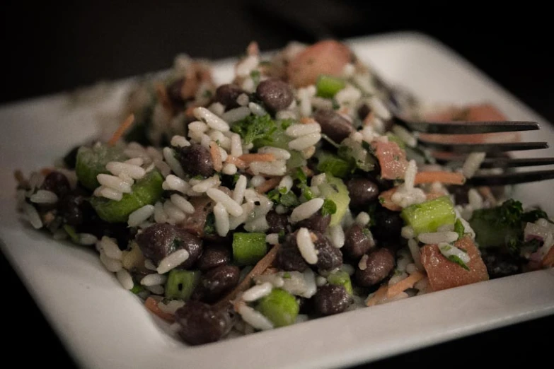 a close up of a food dish on a plate