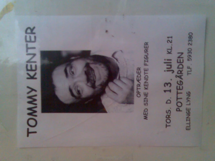 a ticket for the upcoming show tow kelleter