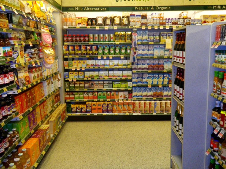 this is an image of a grocery store with many items