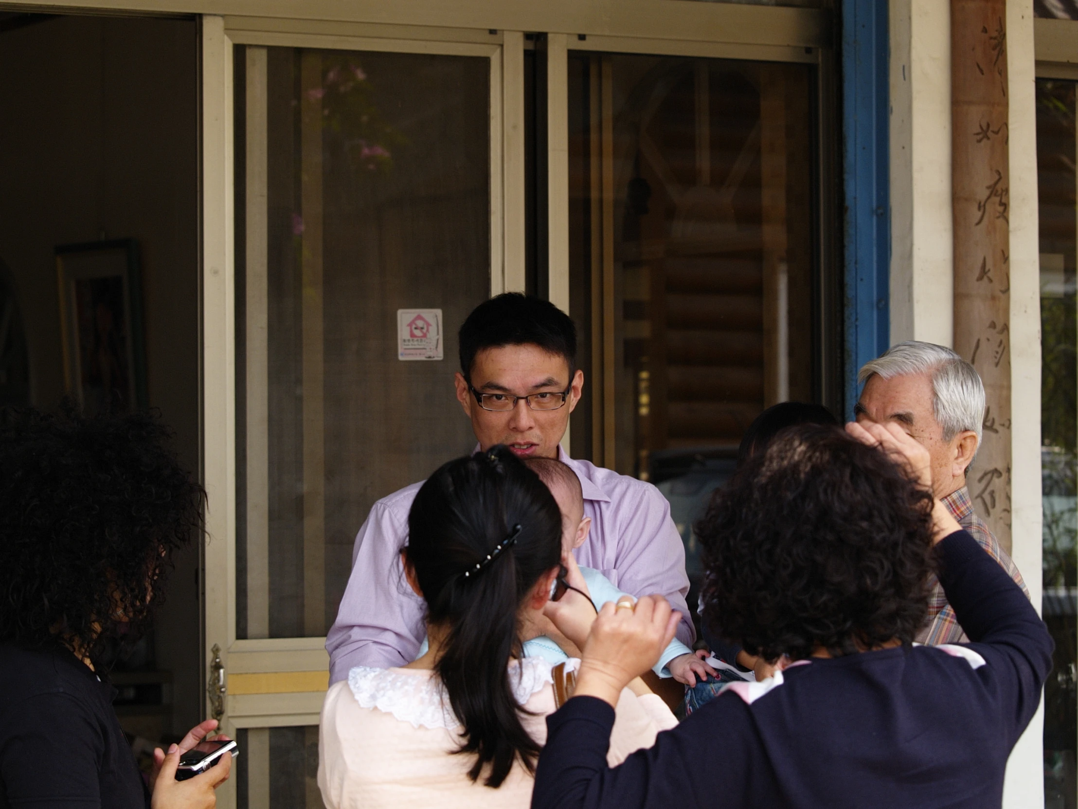 a group of people getting dressed for an event