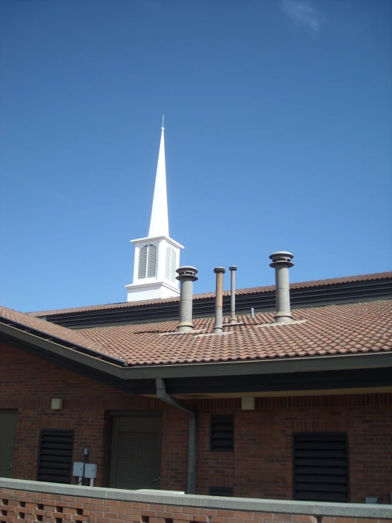 a po of a rooftop and cupolas on a building