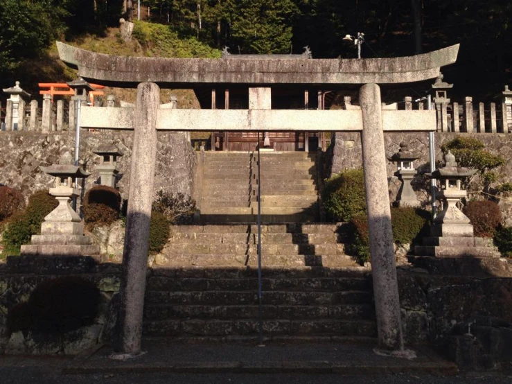 a building sitting over a body of water