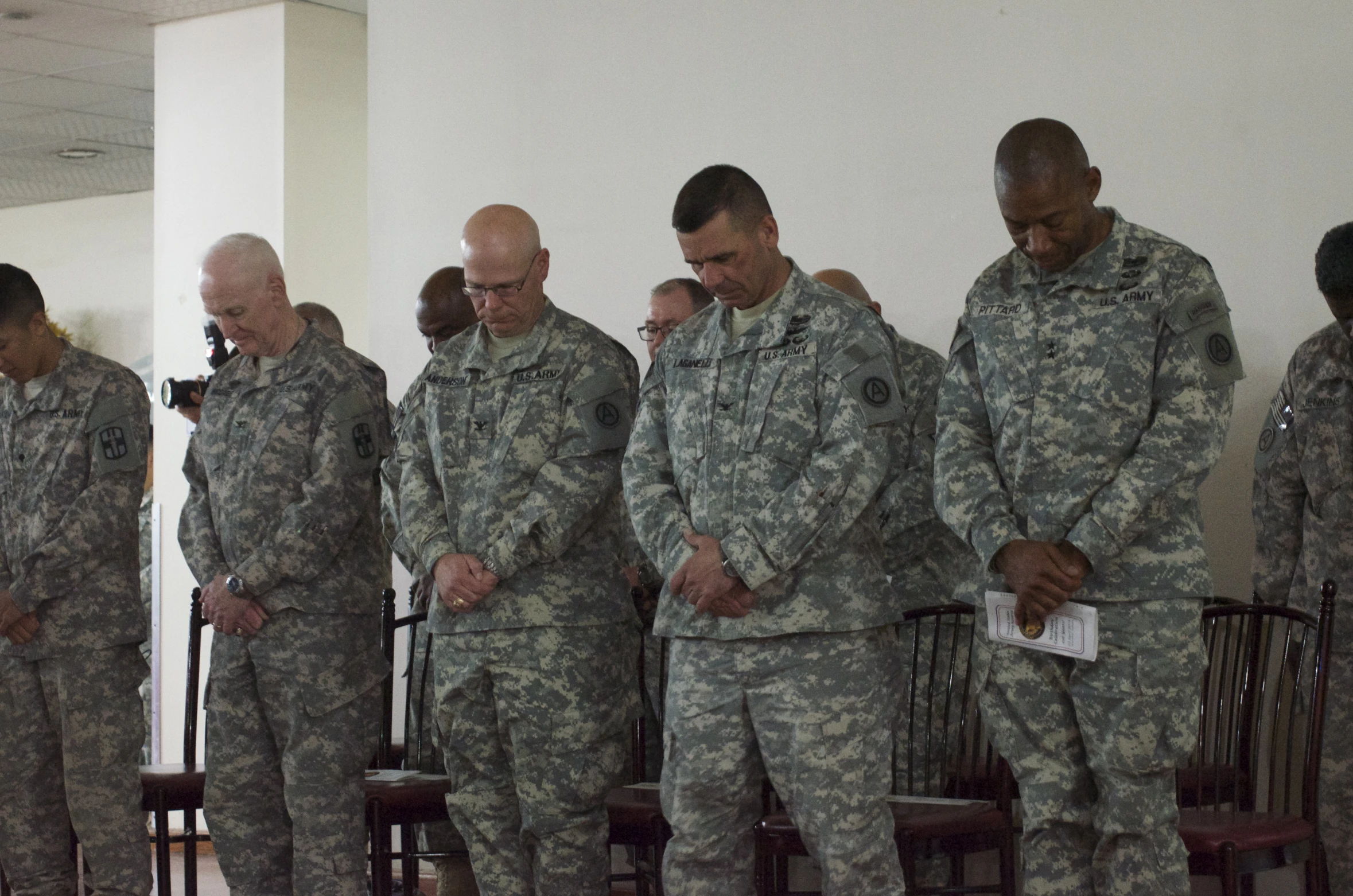 military personnel at a ceremony in uniform