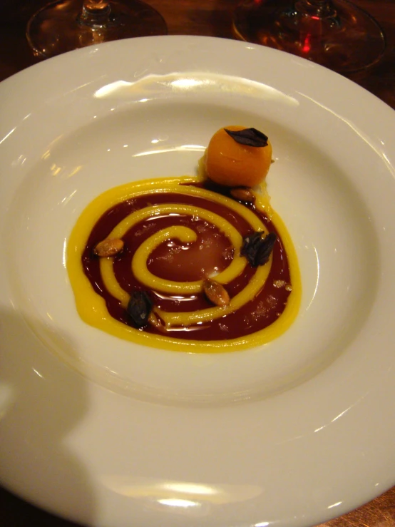 the small dish is served with some kind of sauce