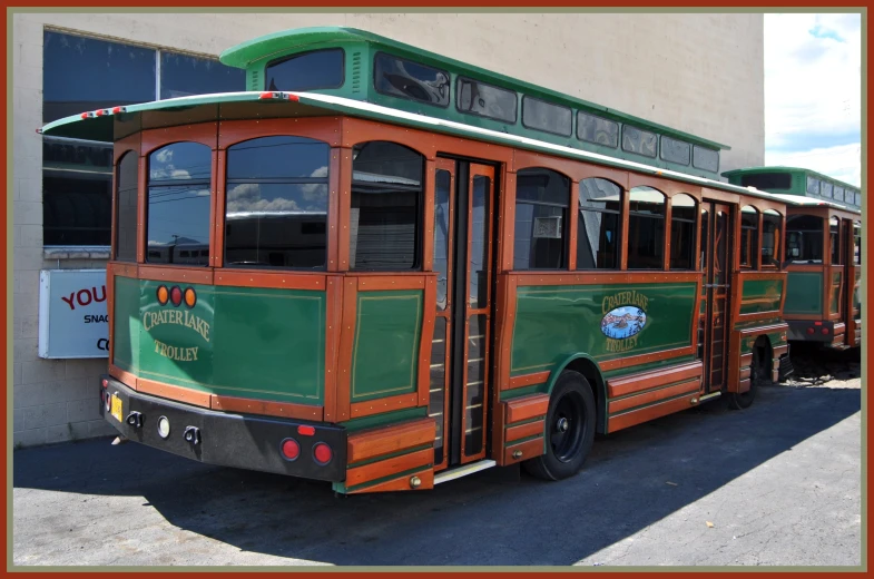 a bus that is sitting in the street