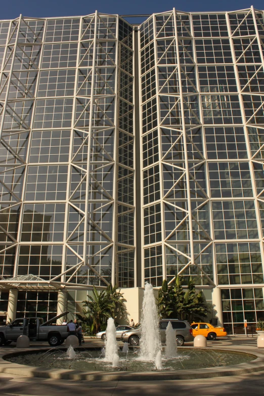 a big building that is under a blue sky