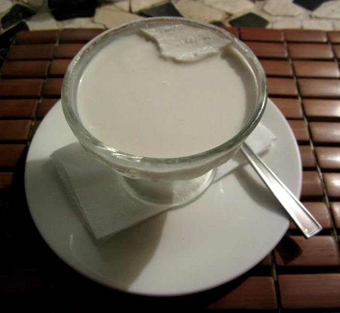 some chocolates are on a plate with a fork