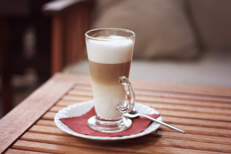 a cup of coffee is sitting on a saucer