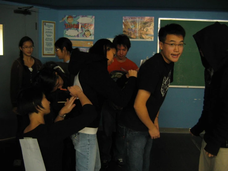 several people playing a game on the nintendo wii