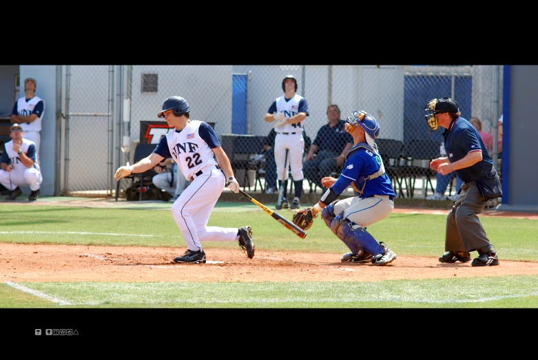 some baseball players are on the field playing baseball