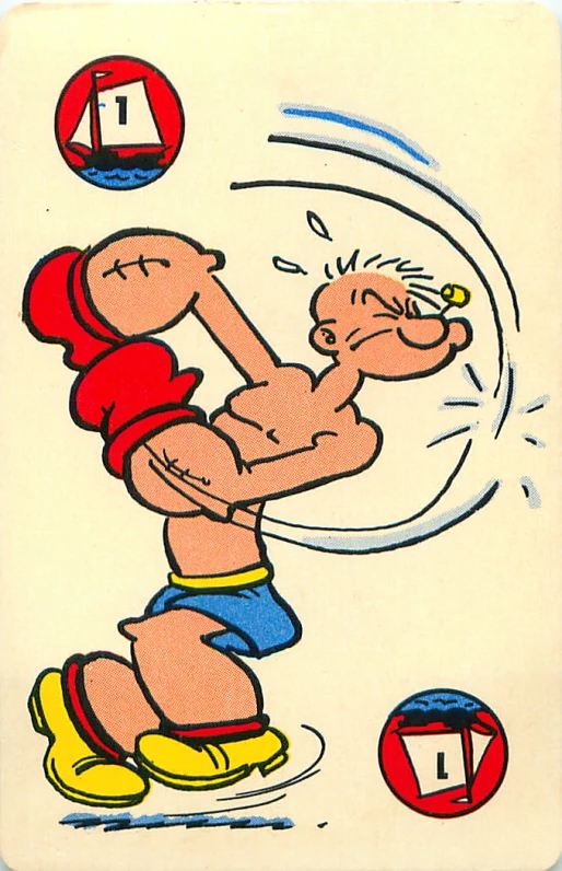 a sticker depicting a man catching a ball