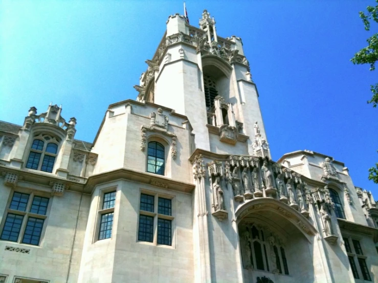 a view of the roof of an architectural building