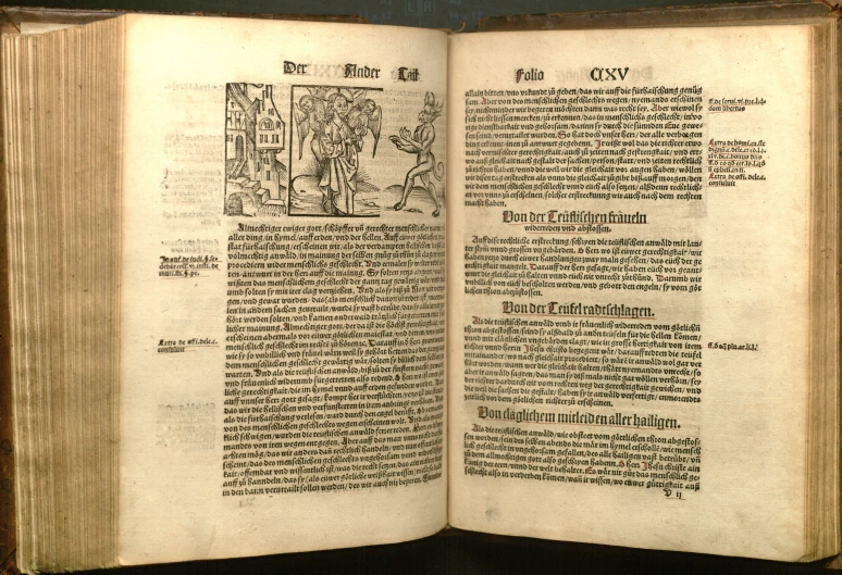 an opened book on the page is shown