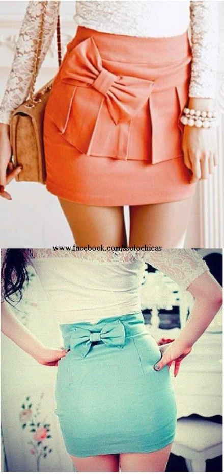 two pictures one showing the back of a skirt and the other shows the waistline of a woman