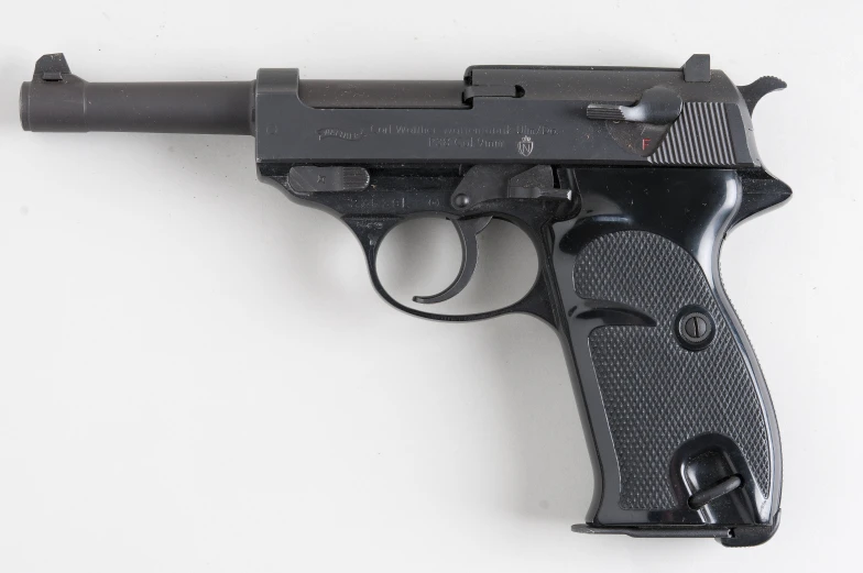 a black gun with the barrel removed and missing