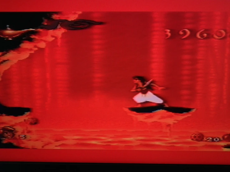 this is an old screen s of a woman dancing on the television