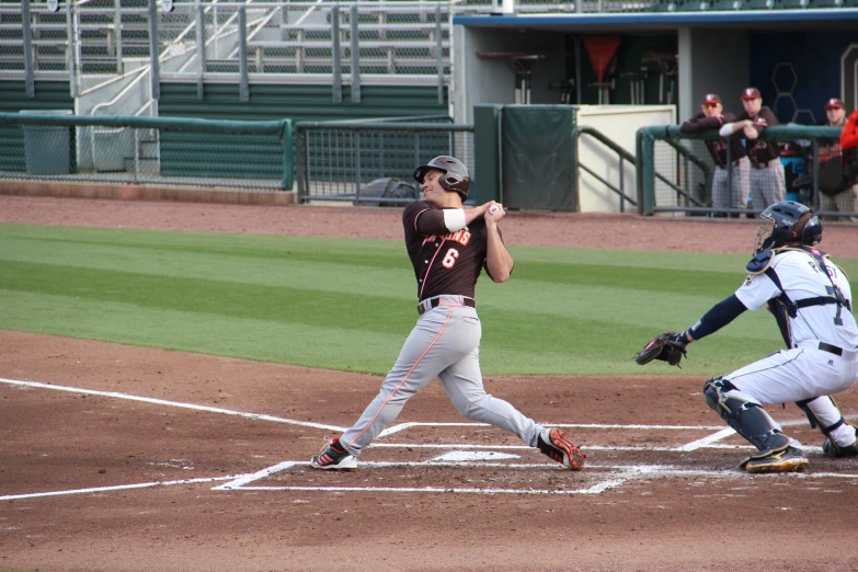 baseball player at the plate waiting for the pitch