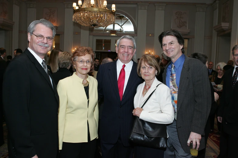 a group of people posing for a picture