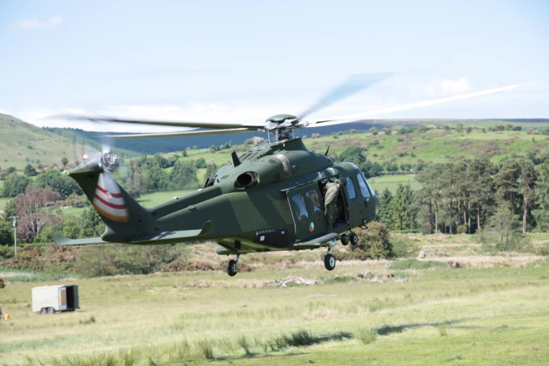 an image of a helicopter on the air