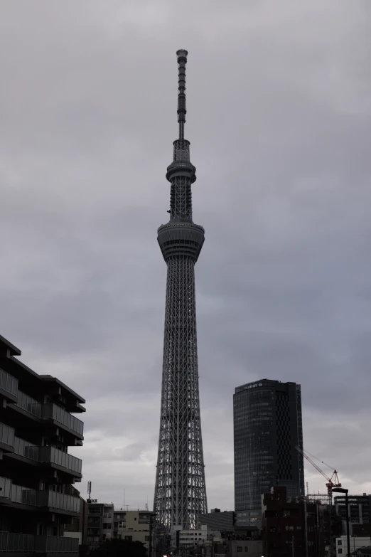 the view of a building in tokyo from across the street