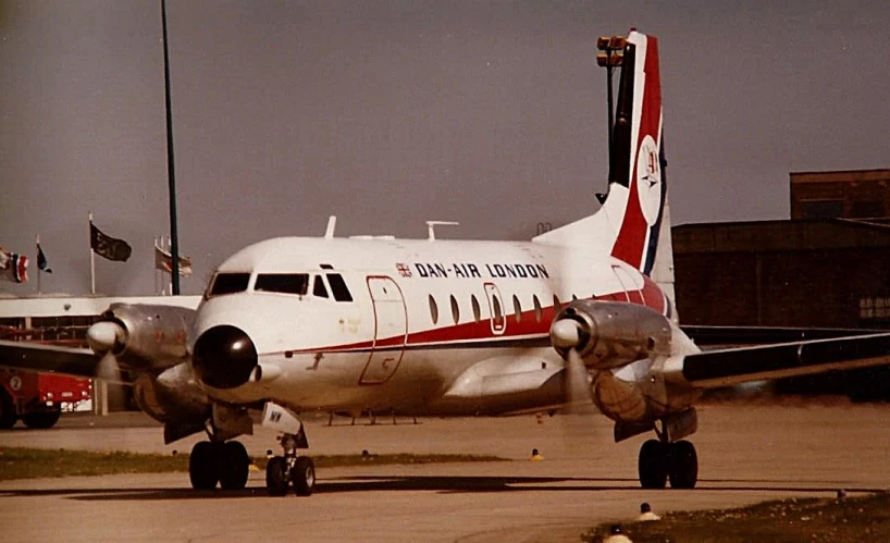 there is an airplane that is parked at the airport