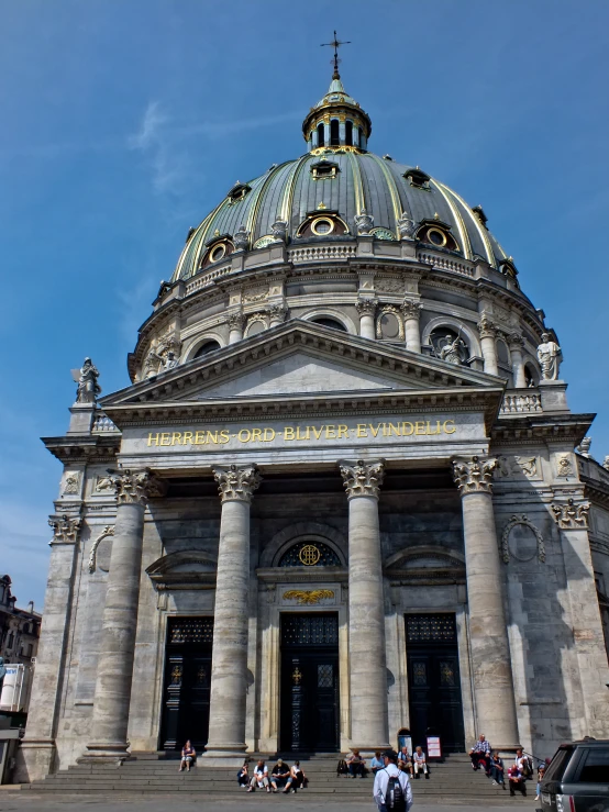 the building is designed like an old stone building