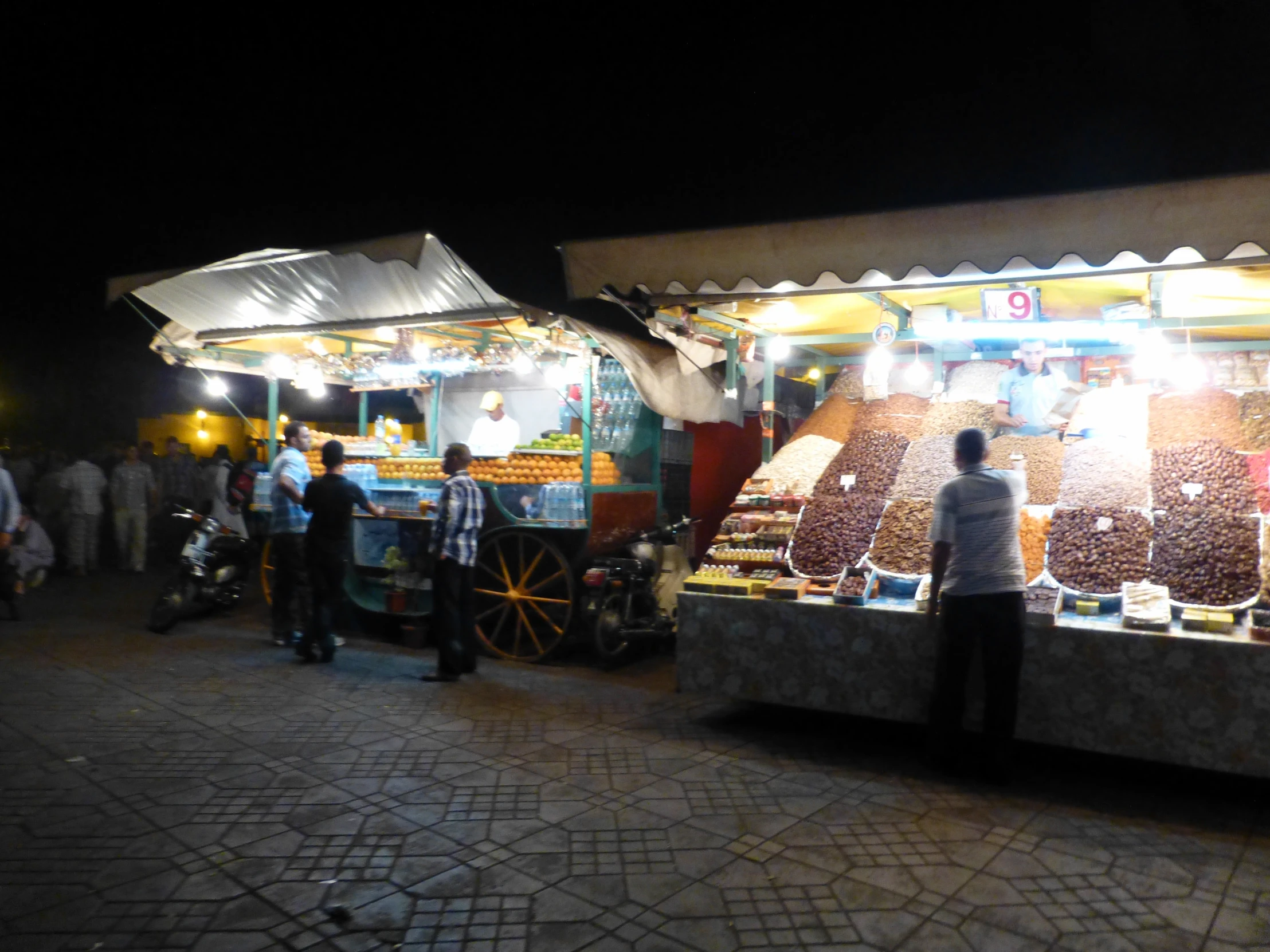 a food stand that has many things inside