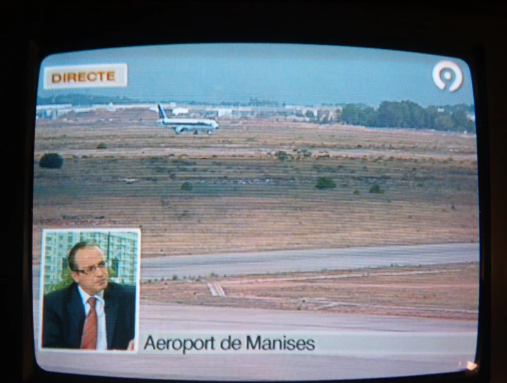 a video playing with an airport at an airport