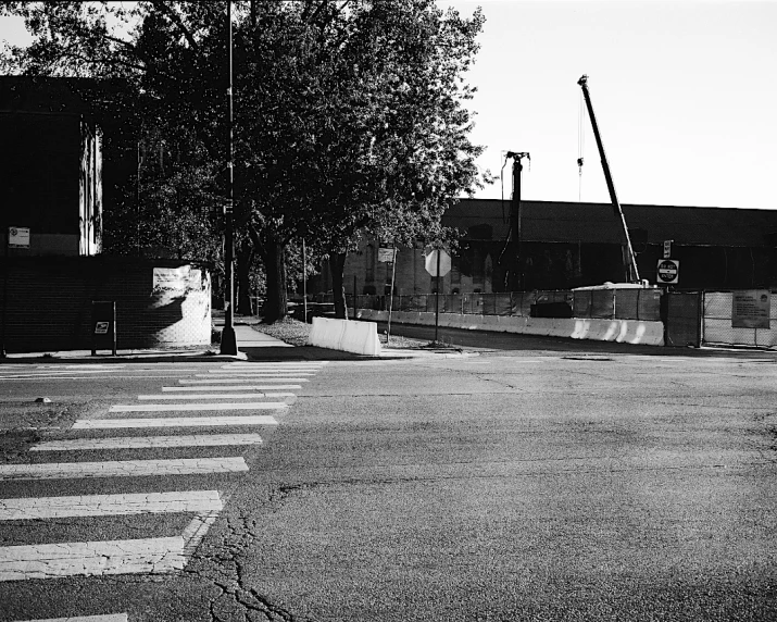 a stoplight is in a black and white image