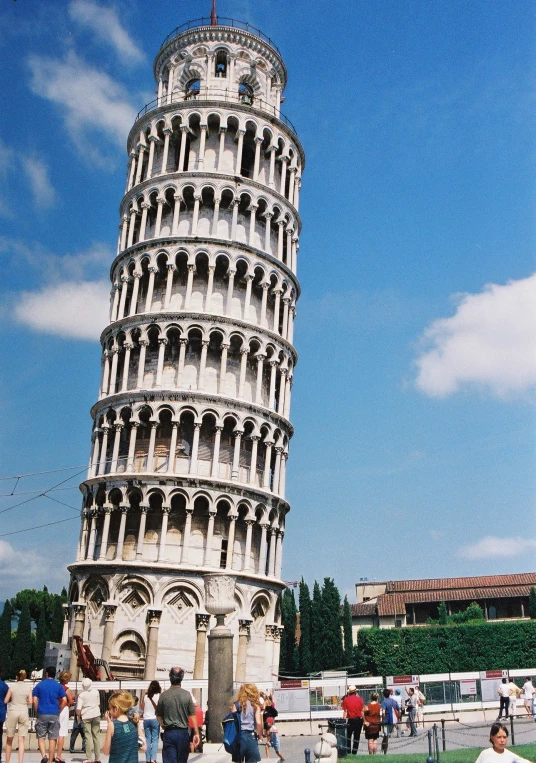 a large building sitting in the middle of a field