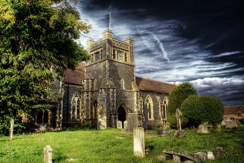 a very old church that is very nice