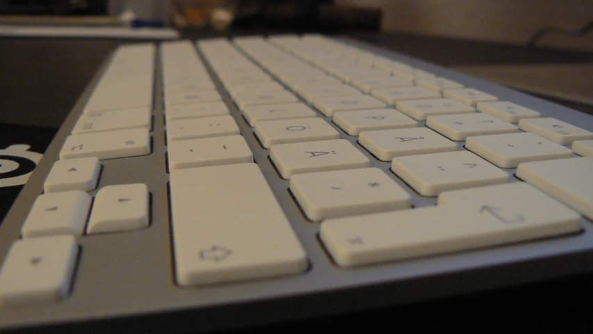 a close up po of the keyboard on a keyboard