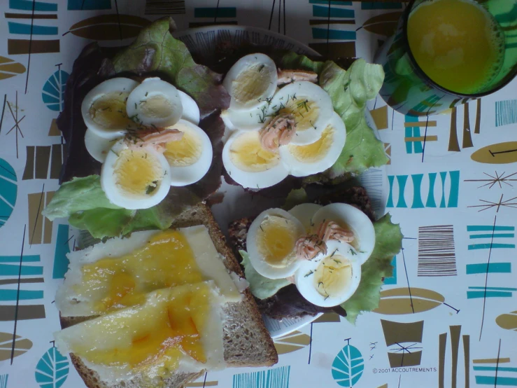 a plate topped with an egg and toast