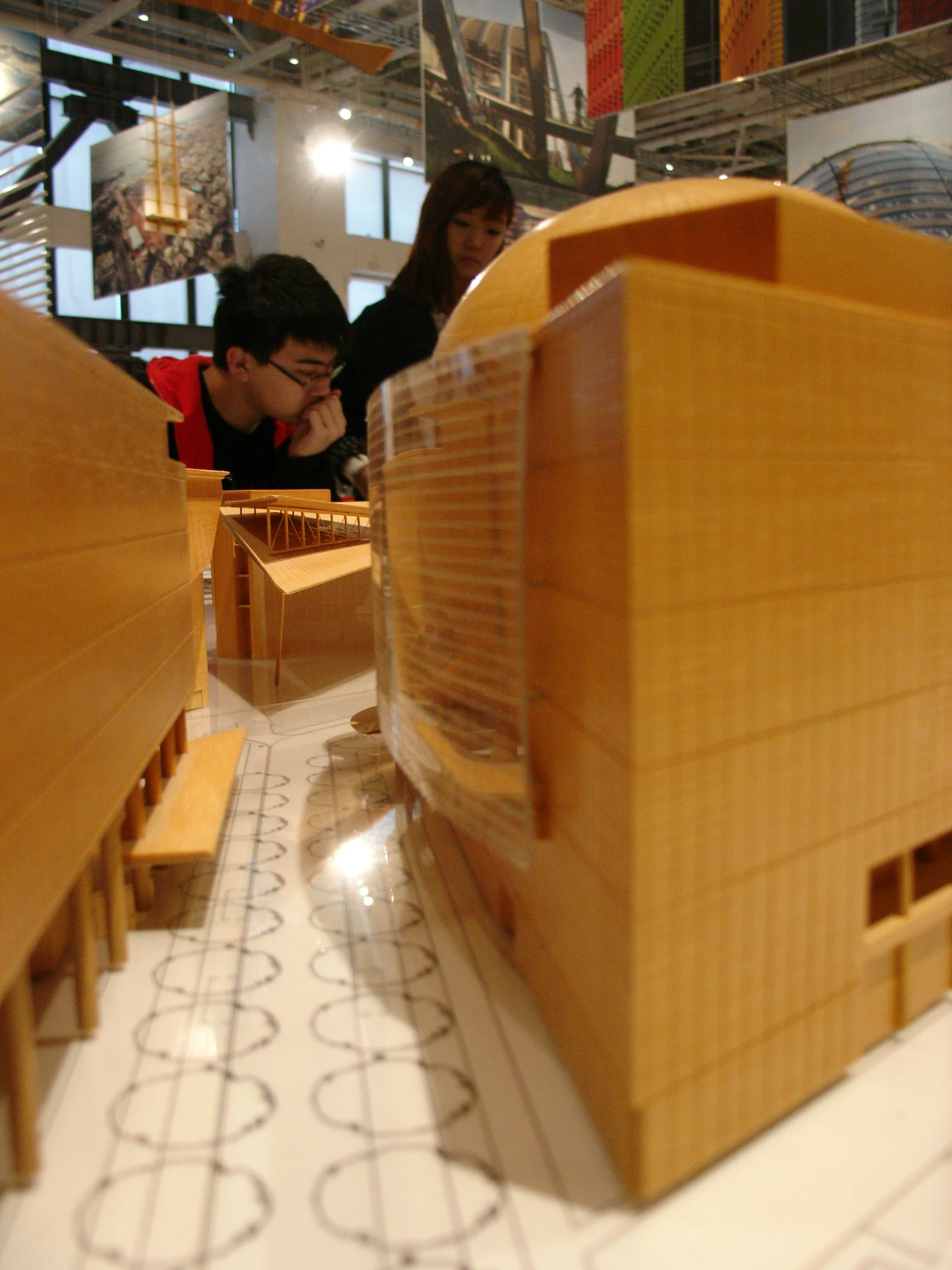 a group of people sitting at a table