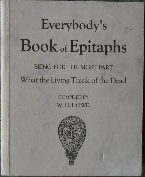 a book with text stating the title