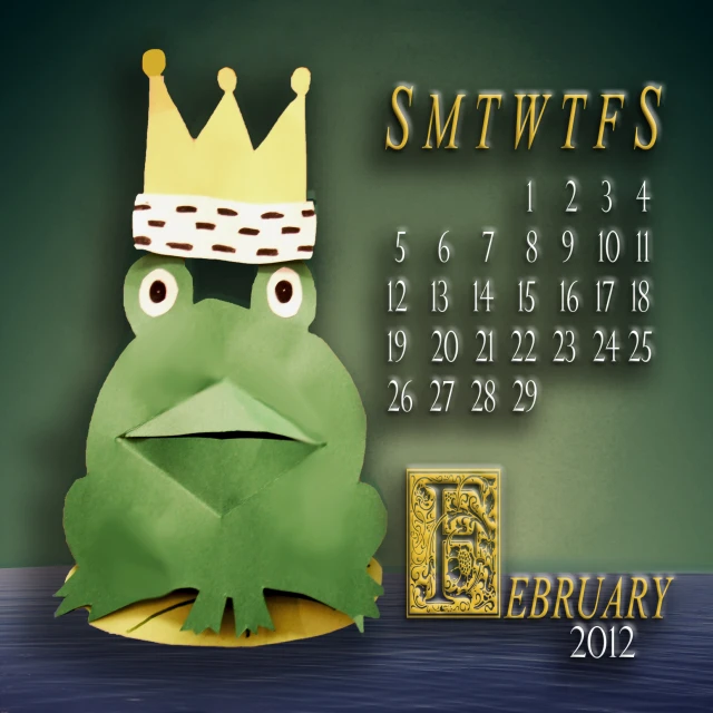 the year 2012 has been named after the king frog