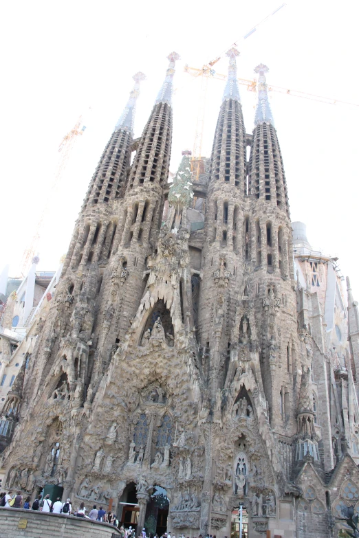 this cathedral has intricate architecture and is situated on a hill