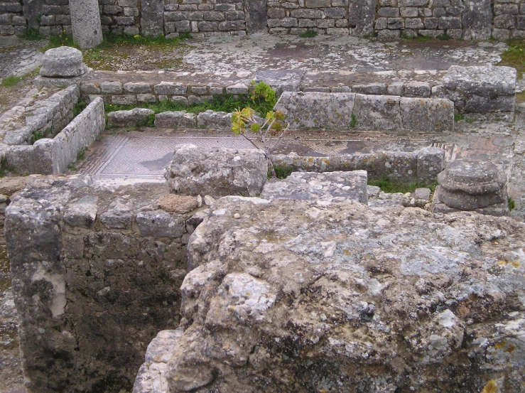 some very nice stone and cement structures