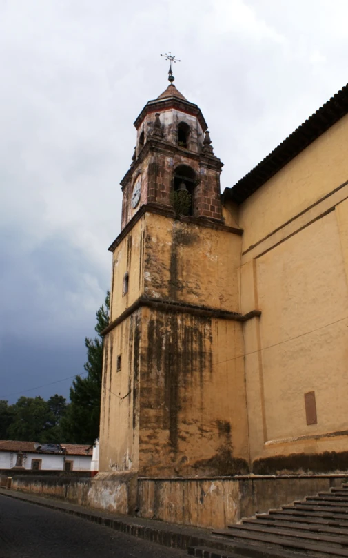 the building is old and has been abandoned