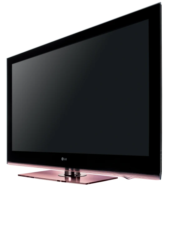 a flat screen monitor on a white background