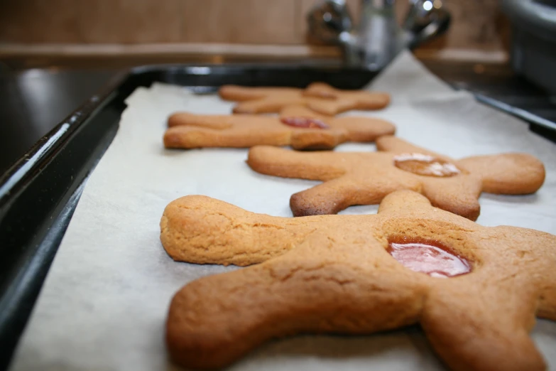 this is a picture of cookies laying on a sheet