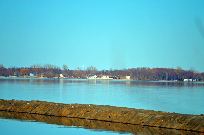 an image of a lake by itself during the day