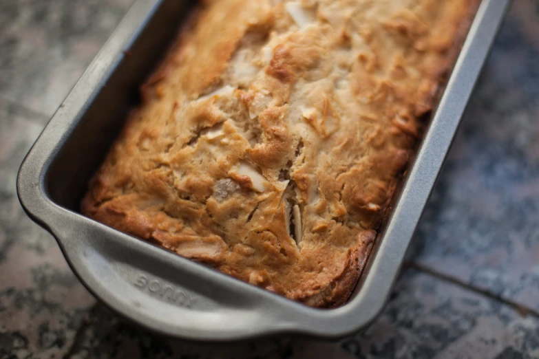 a pan with some food in it on a table