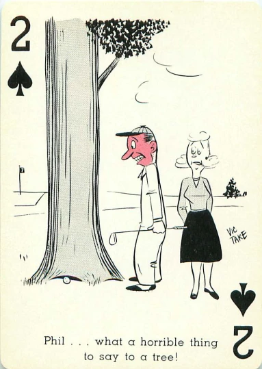 a black and white cartoon scene of a couple under a tree