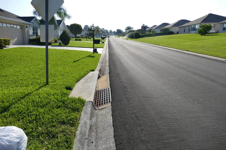 this is a road in an urban area