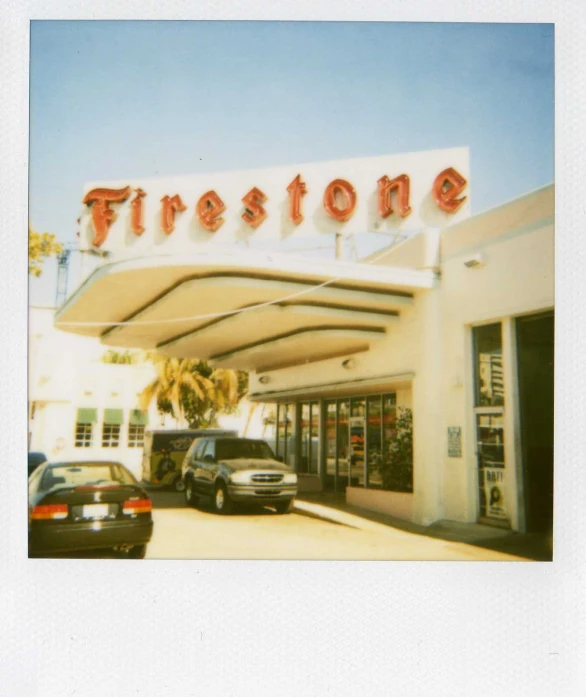 the fire station is on the corner of the street