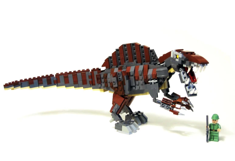 the lego dinosaurs have no one in them