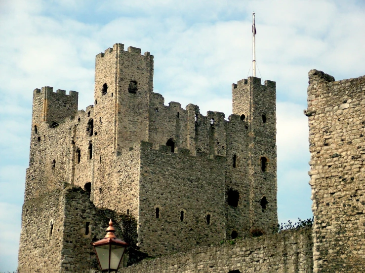 the castle is very old and it appears to be a tourist attraction